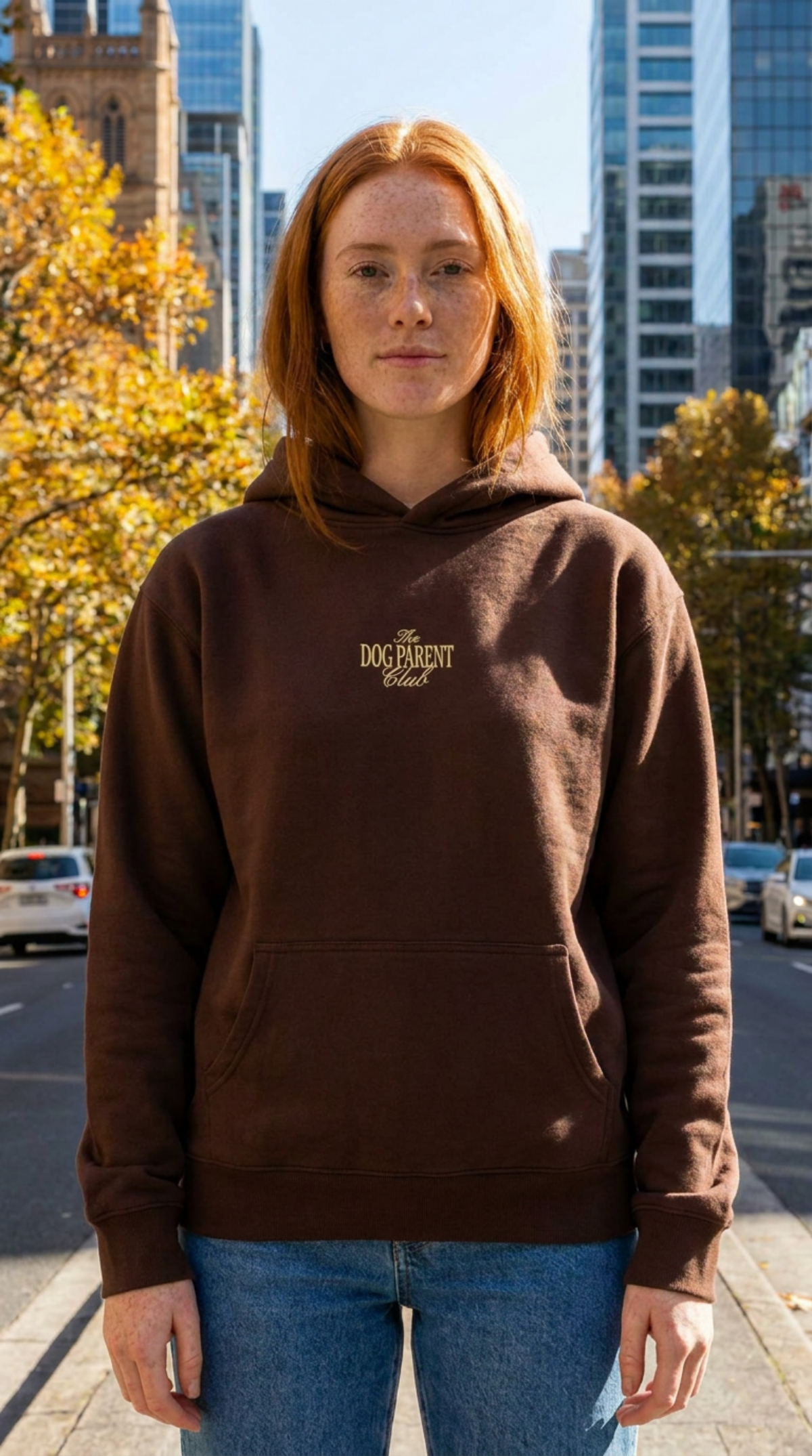 The Club Hoodie - Brown